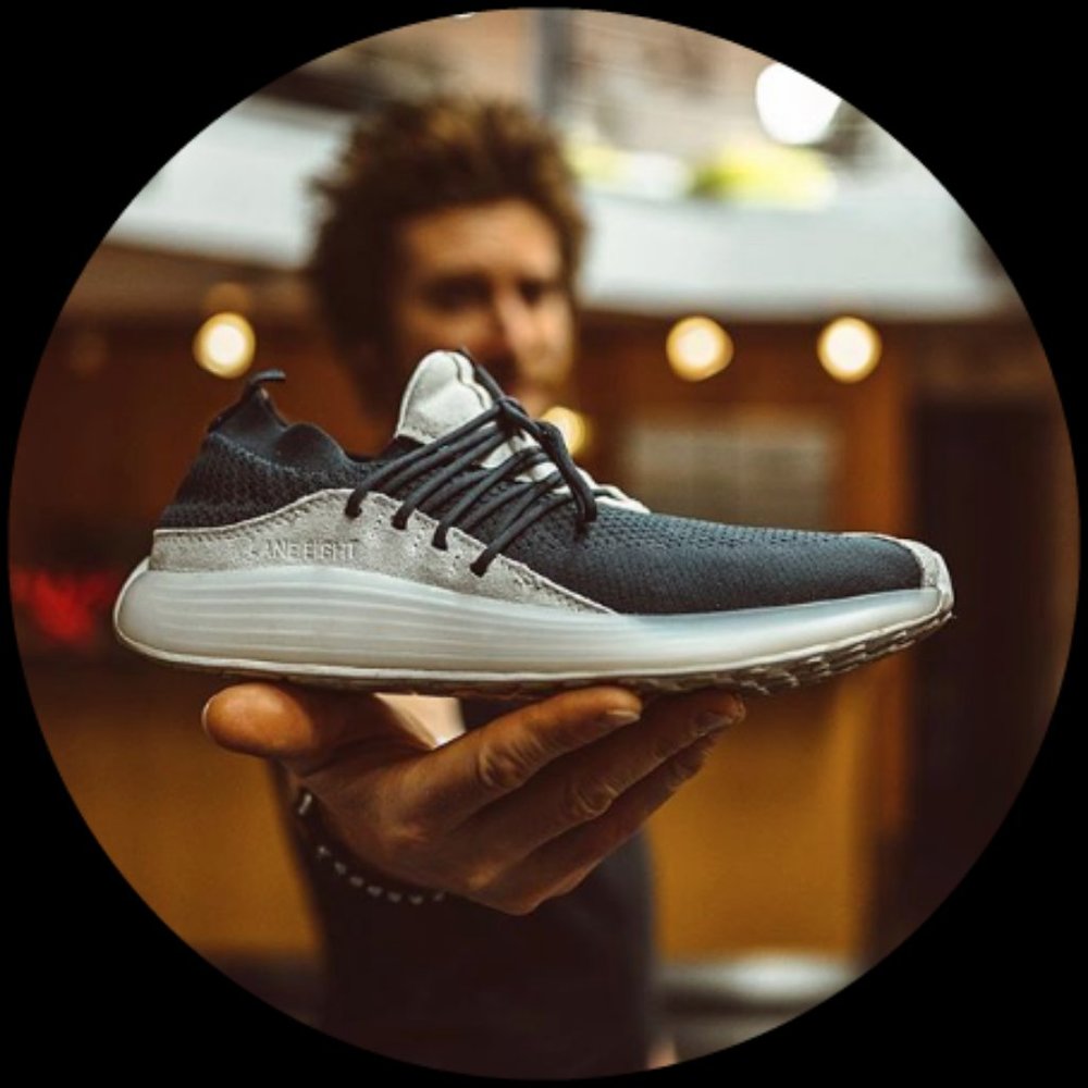 Lane Eight Ladies AD 1 Trainer Indigo Blue